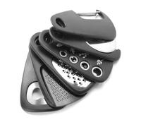 Kdouehg Juego de Utensilios de Cocina, Ahorro de Espacio, Rallador de Queso, Abridor de, Pelador de Frutas y Verduras, Cortador de Pizza, Molinillo de