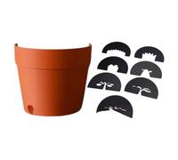 Kdouehg Luz Emergente para Plantas, Mesita de Noche, Maceta, Lámpara de Proyección, Proyector de Luz, Luces Nocturnas, Lámpara, Proyector con 7 Plantas