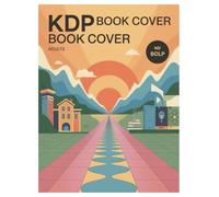 KDP Book Cover Coloring Book: 100 Pages Design for Adults: Unleash Your Creativity with Unique Book Cover Patterns