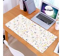 KDWJS Alfombrilla para ratón Speed Gaming XXL 90x40 cm - Base para Mesa - Mejora la precisión y la Velocidad - Resistente - Decoración de Suelos y Paredes de mármol cerámico para el hogar. Extraño FR