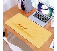 KDWJS Alfombrilla para ratón Speed Gaming XXL 90x40 cm - Base para Mesa - Mejora la precisión y la Velocidad - Resistente - Animales, antecedentes, Fauna y Flora Africana
