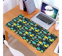 KDWJS Alfombrilla para ratón Speed Gaming XXL 90x40 cm - Base para Mesa - Mejora la precisión y la Velocidad - Resistente - Educación,Ciencias Clase Temática Biología Química y Física Protones Neutro