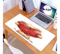 KDWJS Alfombrilla para ratón Speed Gaming XXL 90x40 cm - Base para Mesa - Mejora la precisión y la Velocidad - Resistente - Un Osito de Peluche Peludo Que sostiene un Gran Amor Rojo Que simboliza el