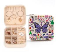 kdxpbpz Regalos para amantes de la música para mujeres, estuche de joyería de viaje de Rodrigo Sour o regalo de canciones ácidas, regalo de música de inspiración clásica para mujeres, sus amigas,