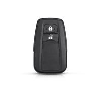 KDZDJH Funda Llave Coche para Toyota Prius RAVCH 2019 Cubierta de la Llave del Coche Repuesto Casos Key Case Shell Car Remote Key Fob Case