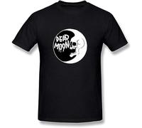 KE Hope Johnson Men's Dead Moon Logo T Shirt Black 3XL
