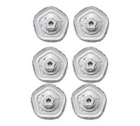 KE88FENG 6 Piezas de paño de fregona for xiaomi for dreame BOT W10 Accesorios de Repuesto for aspiradora Robot barredora