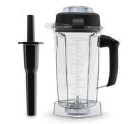 KE88FENG Jarra for licuadora for vitamix de 64 oz con apisonador, Recipiente de Repuesto for vitamix 5200, for Serie 5000, 6300, 7500 Pro200/500/750