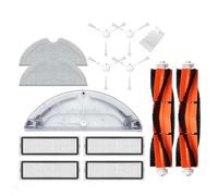 KE88FENG Kit de Piezas for aspiradora Robot for xiaomi for mijia 1C STYTJ01ZHM, Cepillo Lateral Principal, depósito de Agua, paño de fregona, Filtro HEPA