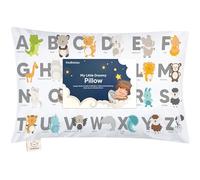 KeaABC - Almohada para niños pequeños con Funda de Almohada, algodón orgánico Suave, cojín para Dormir para niños, Lavable