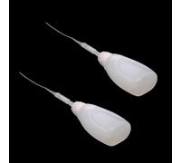 KEAAN 2 uds generador de Humo Aceite líquido 20ml Botella de plástico Caja de Cambios ahumada Combustible for RC Tanque Modelo Oruga Tractor Excavadora