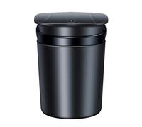 KEAAN Ceniceros para Coche para Lexus IS ES GS LS LFA CT UX NX RX GX LX RC Bandeja de Ceniza de Coche Cenicero Portátil para Automóvil con Tapa con Luz LED,B