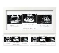 KeaBabies Marcos de fotos de sonograma para bebι, trνo de marcos de fotos de ultrasonido, regalo para mamα por primera vez, bonito marco de fotos