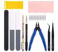 Keadic - Juego de 22 herramientas de modelo Gundam profesional con estuche de plástico, perfecto para construir modelo Hobby (kit 9)