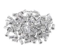 Keadic - Kit de tuercas de remache de aluminio con rosca de cabeza plana - M3 M4 M5 M6 M8 M10 (métrico)