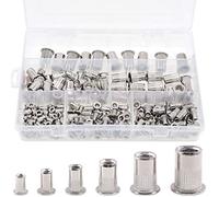 Keadic M3 M4 M5 M6 M8 M10 - Tuerca de remache de acero inoxidable 304, con rosca, varios tamaños