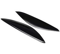 KEAGGJF Cubierta de Cejas Faro de Coche Cubierta de Cejas Ajuste de Fibra de Vidrio Lámpara de luz de Cabeza Pegatina de párpado, para Vauxhall/Opel Signum Vectra C Facelift 2006-2016 Faro de Cejas