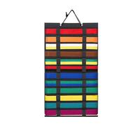 KeaJuidy Cinturones de Artes Marciales Organizador 61,5x34,5 cm Exhibición Colgante del cinturón de Karate Capacidad para 12 Cinturones de Karate Taekwondo Belt Storage