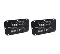 KEALBAUS 2 placas amplificadoras de subwoofer para coche, 500 W, alta potencia, HiFi, 12 V CC
