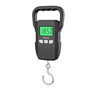 KEALBAUS BáScula Colgante Digital LCD Negra de 60 Kg/10 G BáScula de Gancho de GrúA Recargable por USB Equipaje de MensajeríA Herramientas de Balanza de Pesaje para el Hogar