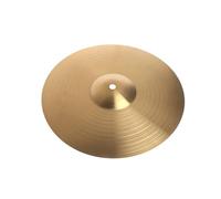 KEALBAUS Brass Jazz Drum Crash Platillos Aleación Platillos Hi-Hat para los jugadores de Batería Tambor Tamaño 8 Pulgadas Fácil de Usar