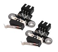 KEALBAUS Módulo de interruptor de límite mecánico para impresora 3D, 2 unidades, tipo horizontal, para rampas Reprap 1.4 DIY