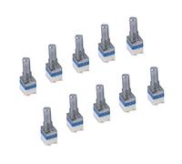 Keallans 10 unids botón de encendido interruptor de volumen para -888S UV-5R UV-82 Walkie Talkie