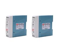 KEALLANS 2 x Mdr-20 5 V 20 W Fuente de alimentación de riel DIN Regulador de voltaje del conductor Ac-Dc 110 V 220 V