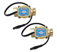 KEALLANS 2X Conector Rosca PT 26 mm 3/4 Pulgadas Interruptor Sensor de Flujo de Agua Bomba 120W