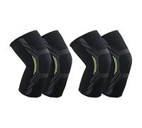 KEALLANS 2X Transpirable Baloncesto Fútbol Deporte Rodillera Alta Elástica Voleibol Rodilleras Rodilleras Soporte Rodilla Soporte Proteger XL