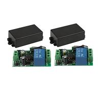 Keallans 2X universal 433MHz AC 220V 1 interruptor remoto para 433MHz transmisor inalámbrico remoto
