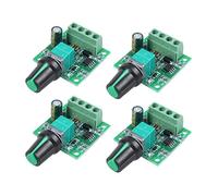 KEALLANS 4 x 1,8 V, 3 V, 5 V, 6 V, 7,2 V, 12 V, 2 A, 30 W, controlador de velocidad de motor de corriente continua (PWM) 1803BK interruptor de controlador ajustable