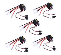 KEALLANS 5X Rc ESC 320A 6-12V Controlador de velocidad ESC Cepillado con 2A Caño para Control Remoto U6L5
