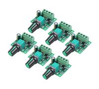 KEALLANS 6 x 1,8 V, 3 V, 5 V, 6 V, 7,2 V, 12 V, 2 A, 30 W, controlador de velocidad de motor de corriente continua (PWM) 1803BK interruptor de controlador ajustable