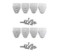 KEALLANS 8 piezas de ajuste de un de piezas de repuesto de metal coche elevación terminales RC para 1/16 B14 B24 B16 camión con accesorios de tornillos