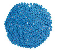 KEAL'S Kit de 230 Perlas de Cera para Sellado Octagonales Cuentas de Lacre para Sellos para Invitaciones Cartas Sobres Regalos y Envoltorios, Color Azul