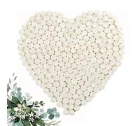KEAL'S Kit de 230 Perlas de Cera para Sellado Octagonales Cuentas de Lacre para Sellos para Invitaciones Cartas Sobres Regalos y Envoltorios, Color Blanco Marfil