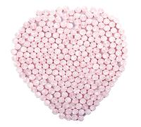 KEAL'S Kit de 230 Perlas de Cera para Sellado Octagonales Cuentas de Lacre para Sellos para Invitaciones Cartas Sobres Regalos y Envoltorios, Color Rosa Lotus
