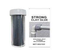 KEAMIC Adhesivo de Reparación - 30 g de pegamento de secado rápido y sellado de alta temperatura | Arcilla de mano multiusos que se utiliza para reparar cerámica, metal, corbata orientada, y