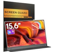 KEANBOLL Paquete de 2 protectores de pantalla transparentes HD compatibles con monitor portátil de 15.6 pulgadas MNN/KYY/ARZOPA/InnoView/Lepow/ZSCMALLS/Newsoul/ASUS/QQH de 15.6 pulgadas, ultra