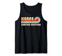 KEANE Surname Retro Vintage 80s 90s Birthday Reunion Camiseta sin Mangas
