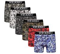 Keanu Boxers Diseño Camuflaje de Mezcla de Algodón para Hombre Packs (TC480)