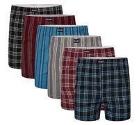 Keanu Boxers Diseño Estampados de Telas para Hombre Packs de 6 (TC466)
