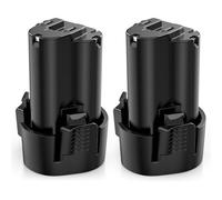 KEATFE 2 unidades BL1013 3,5 Ah 10,8 V de repuesto para Makita 10,8 V batería de iones de litio BL1013 BL1014 DF030D DF330D LCT203W TD090D compatible con batería Makita 194550-6 194551-4 194588-1 1