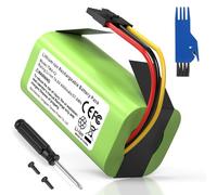 KEATFE Batería de 14,4 V 4,0 Ah para Eufy L60 L50 Hybrid/SES, batería de repuesto para IRobot Roomba Combo Essential/Y0112/Y0110, para Conga 7490, para Xiaomi Mop 2 Lite N011-4S1P