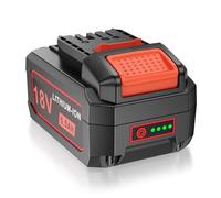 KEATFE Batería de ion de litio de 18 V 5500 mAh para herramientas Flex AP FL1850, batería de repuesto 445894 con indicador de estado de carga