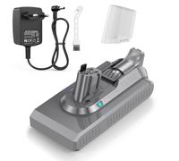 KEATFE Klickstil SV15 3900mAh V11 - Batería para Dyson con cargador, batería de repuesto para V11 Torque Drive Outsize Absolute Extra V15 Detect Absolute Extra SV15 SV16 SV22