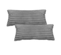 KEAYOO Ropa de cama mullida (gris, 40 x 80 cm)