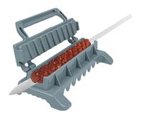 Kebab Maker Press - Herramienta para hacer brochetas | Prensa de molde para brochetas | Prensa manual para fiestas de parrilla | Prensa manual para hacer kebab para barbacoa, herramienta de moldeo