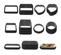 Keboyoe 20 Piezas Moldes para Tartas Perforadas Anillo de Tarta de Pastelería Aros Moldes Perforados Tartaletas para Tartas en Plástico Perforados para Tartas para Hornear Anillo de Postre Bricolaje